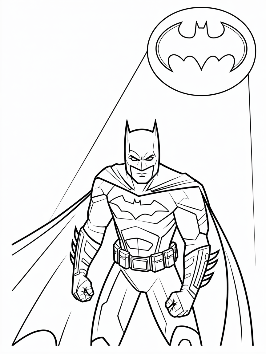 batman coloring pages