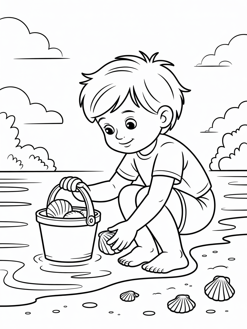 summer coloring pages
