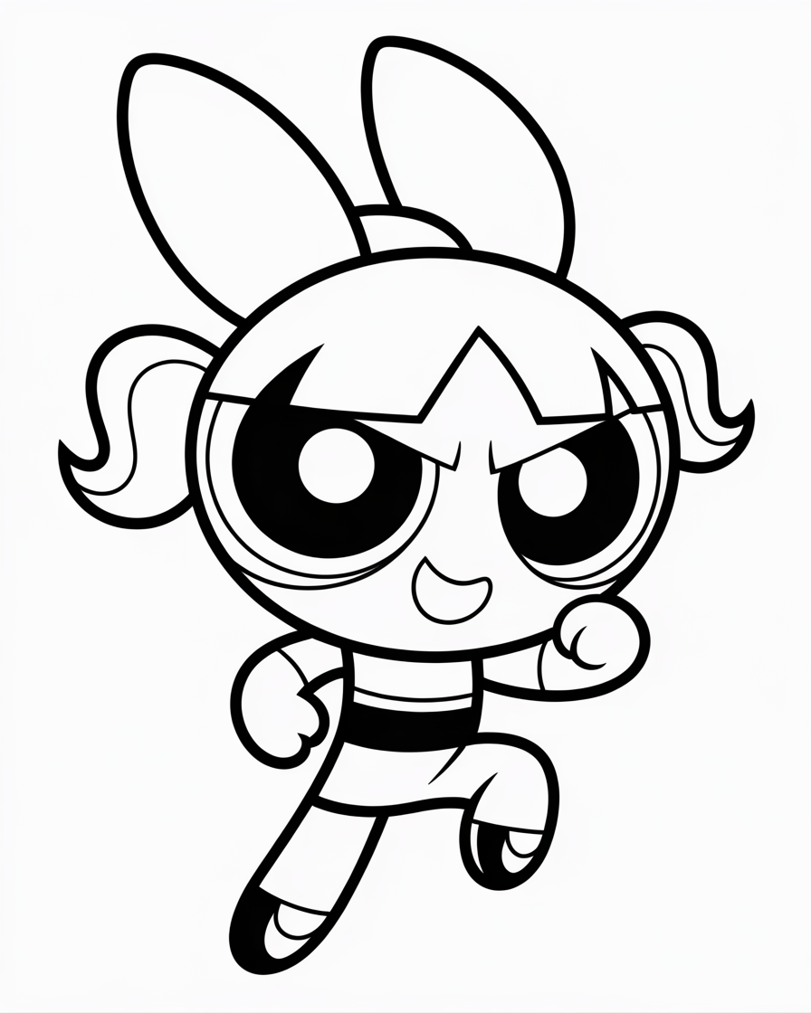 powerpuff girls coloring pages