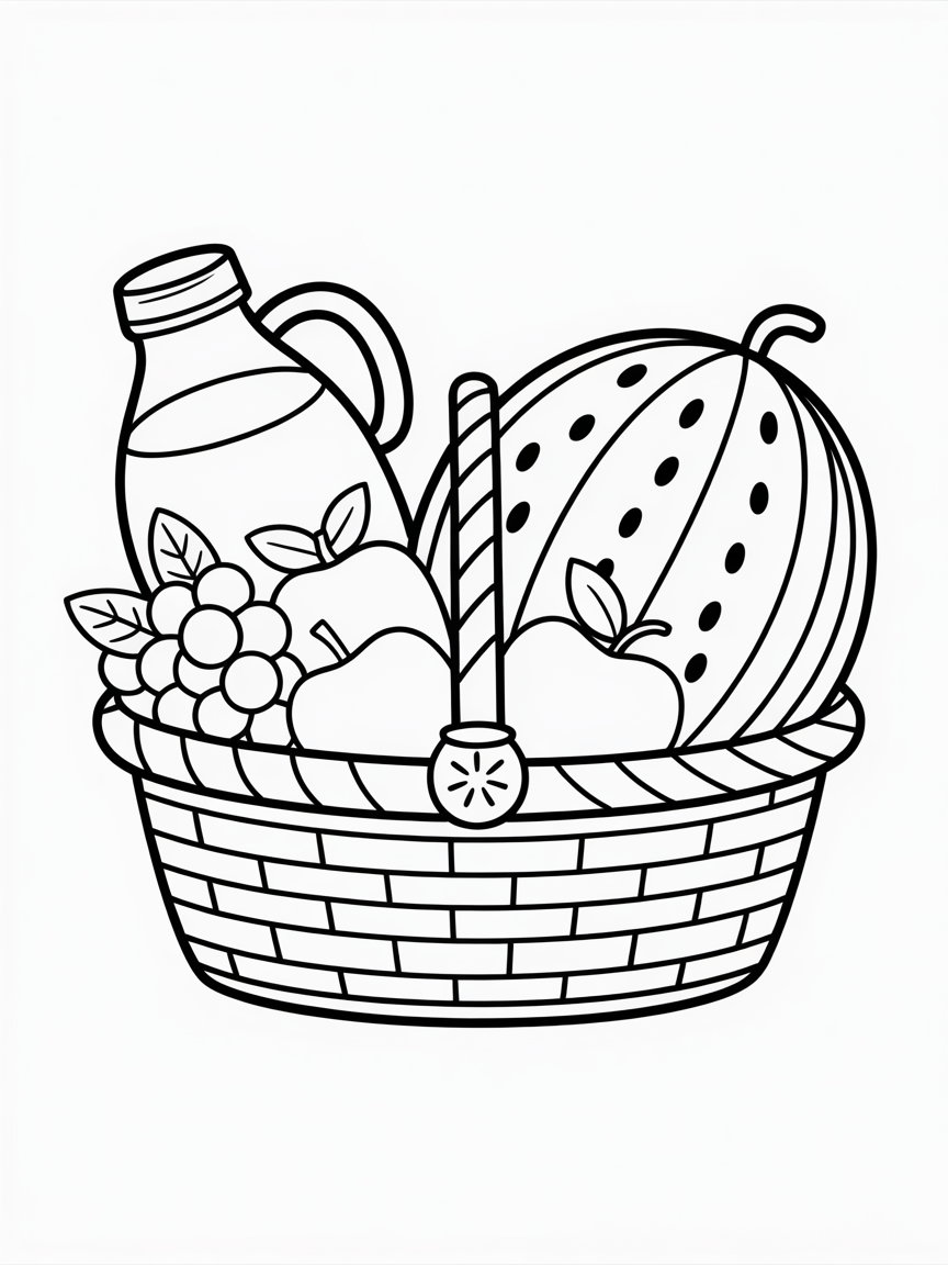 summer coloring pages