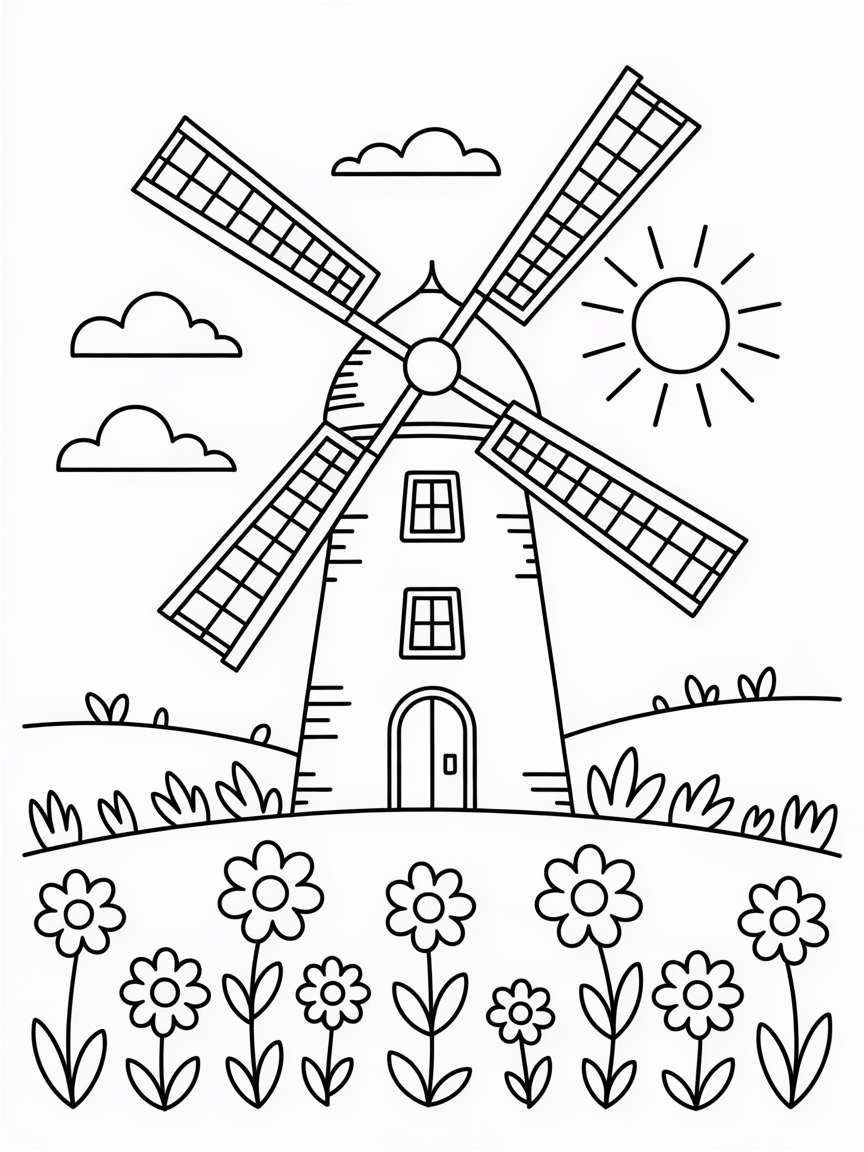 summer coloring pages
